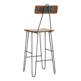 Hairpin Metal Barstool